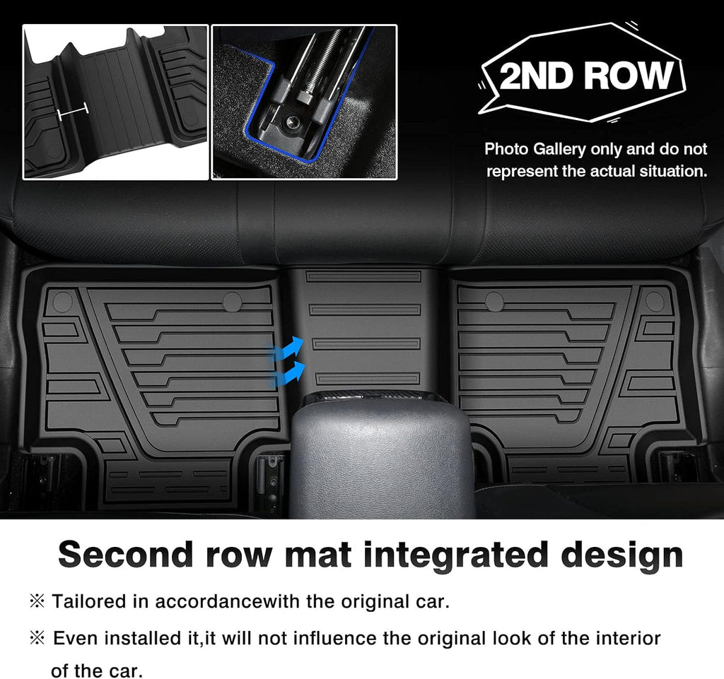 TPE Non-Slip Car Floor Mats Full Set V676380