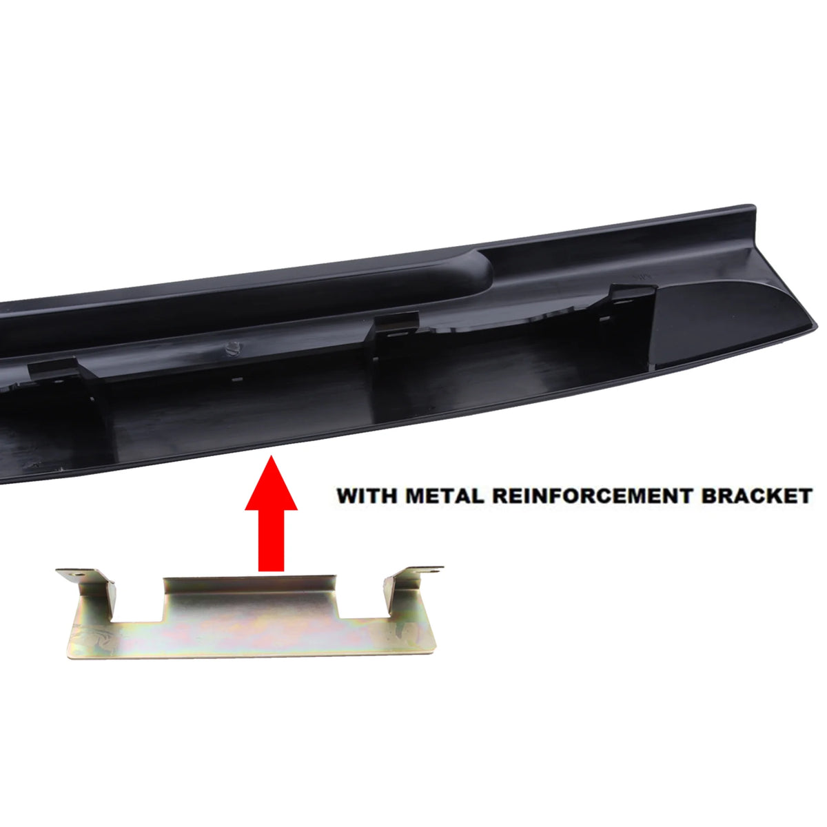 Metal Rear Tailgate License Plate Shield Handle Bracket R5635