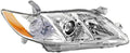 Passenger Side Headlight Assembly for Toyota Camry P129