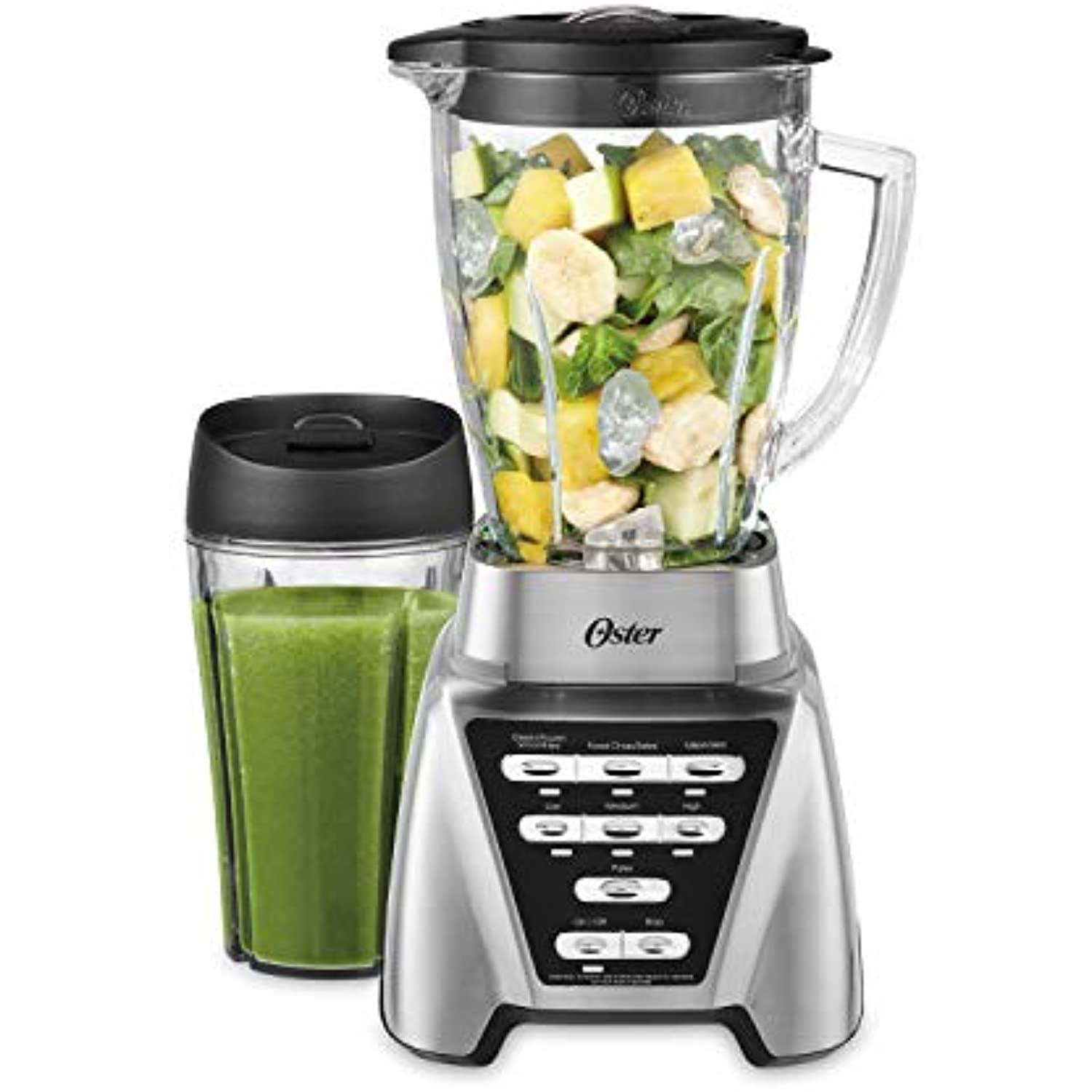 Pro 1200 Blender with Glass Jar, 24-Ounce Smoothie Cup, Brushed Nickel D9349