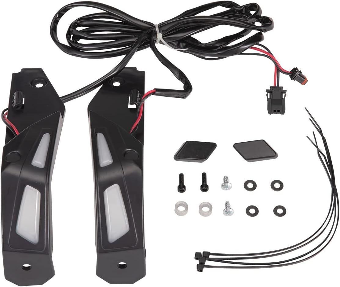 Black Aluminum Hand Guards LED Lighting Kit (2PCS) C6030
