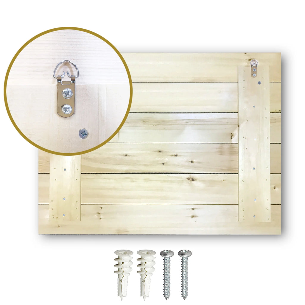 Natural Pine Wood Architecture Print U8594