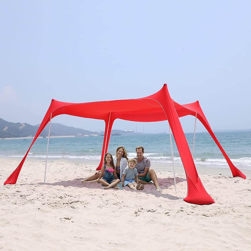Beach Tent Sun Shade Portable Pop Up Canopy Camping Shelter H387