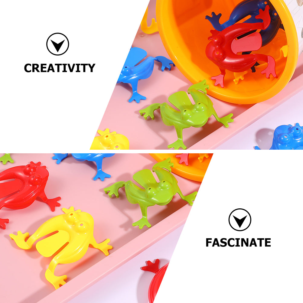 Bouncing Frog Toy Plastic Party Favors N375