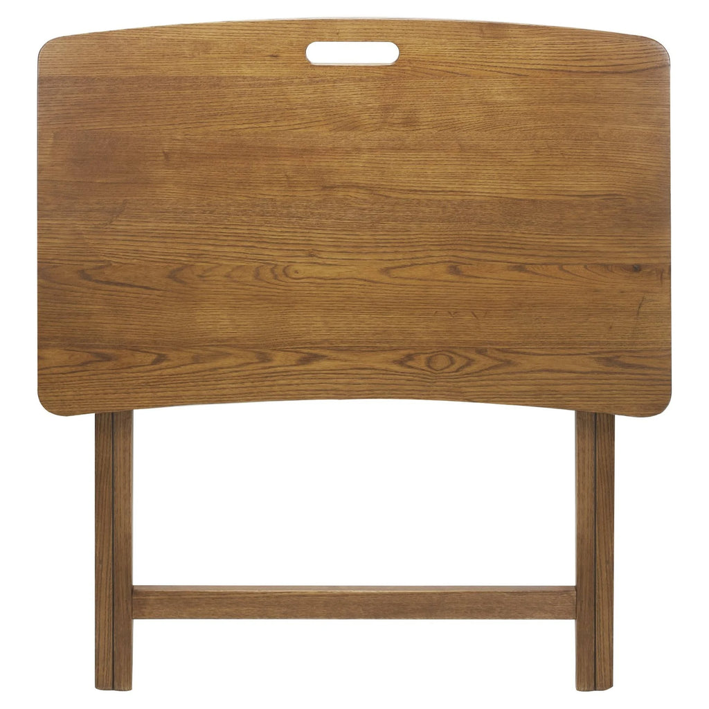 Solid American Red Oak Folding Table G639