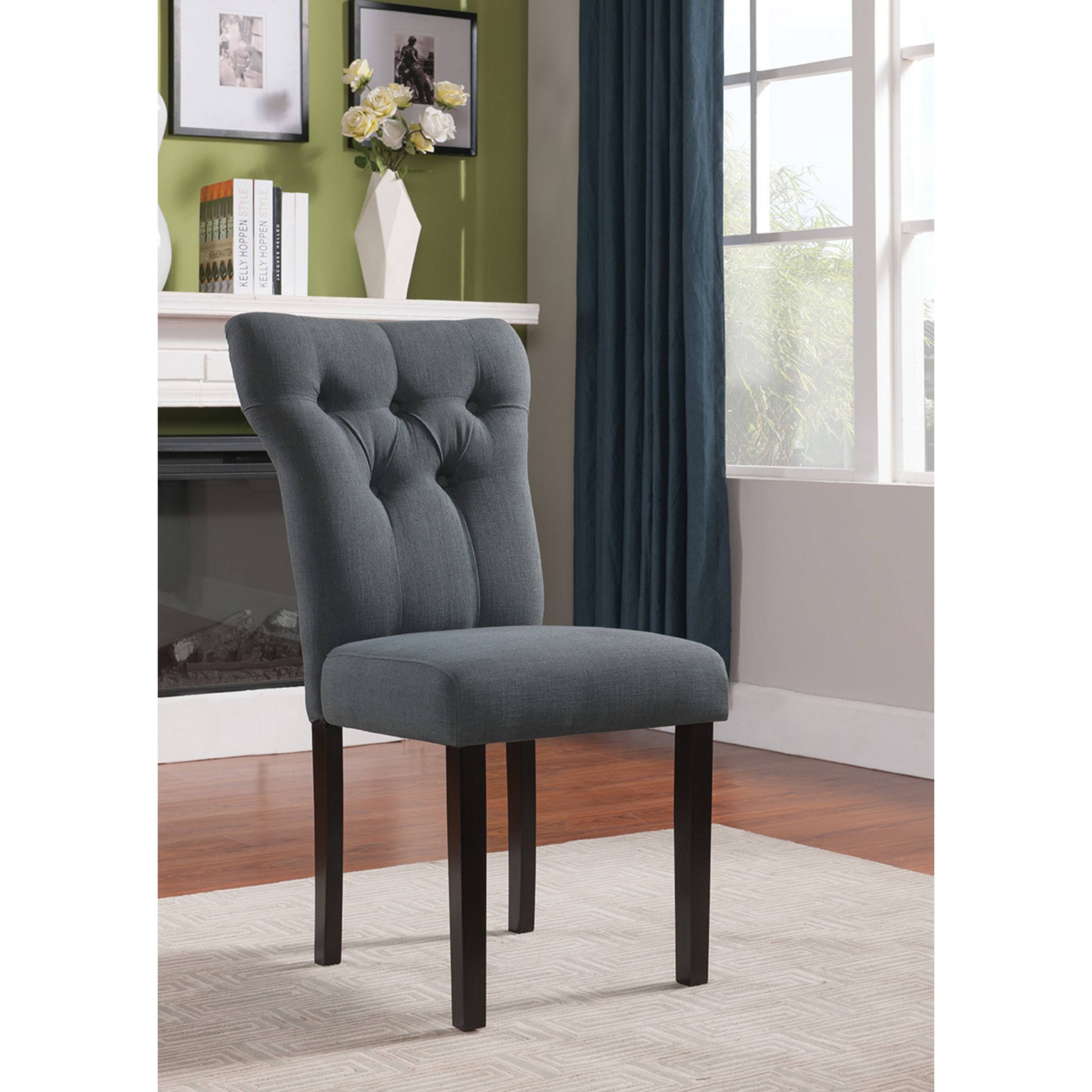 Espresso Brown Side Chair - 2 count V21283
