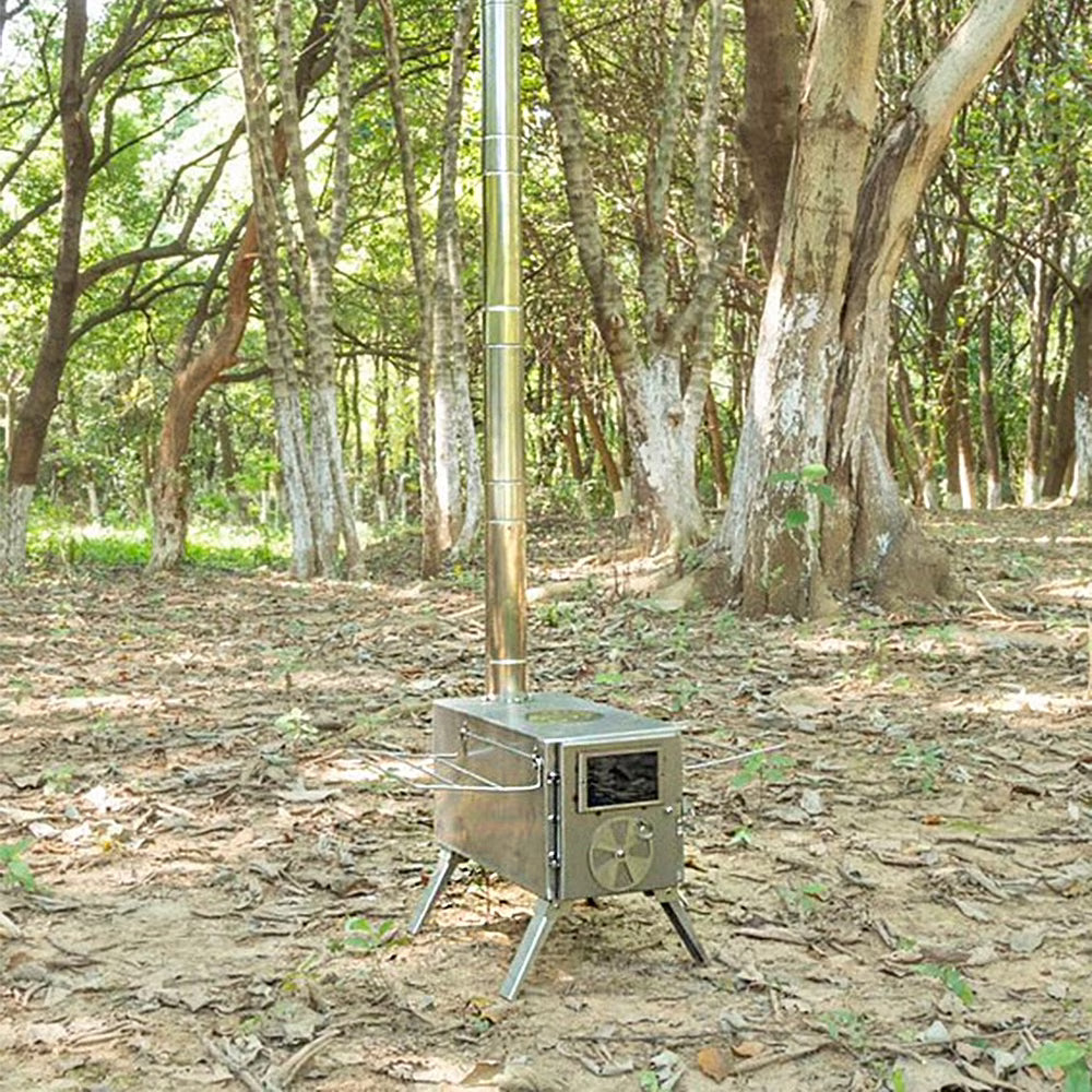 Portable Wood Stove with Chimney T479