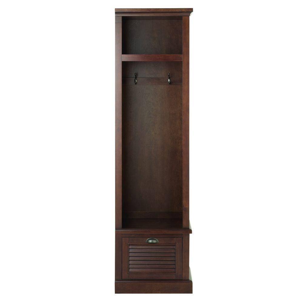 Shutter Modular Smokey Brown Open Right Locker U32619