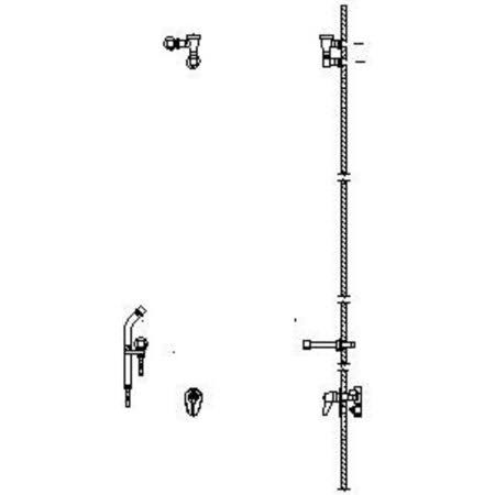 Single Conc Wall Mount Control J732