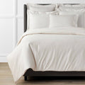 Ivory Queen Supima Cotton Sateen Duvet Cover M202651