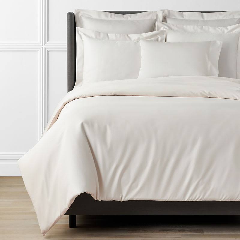 Ivory Queen Supima Cotton Sateen Duvet Cover M202651