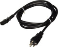 Black 8-Feet 16/3 240-Volt Power Cord S19147