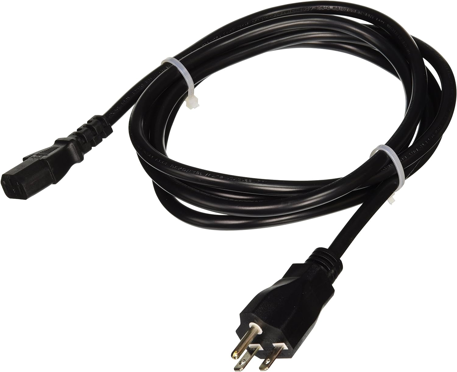 Black 8-Feet 16/3 240-Volt Power Cord S19147