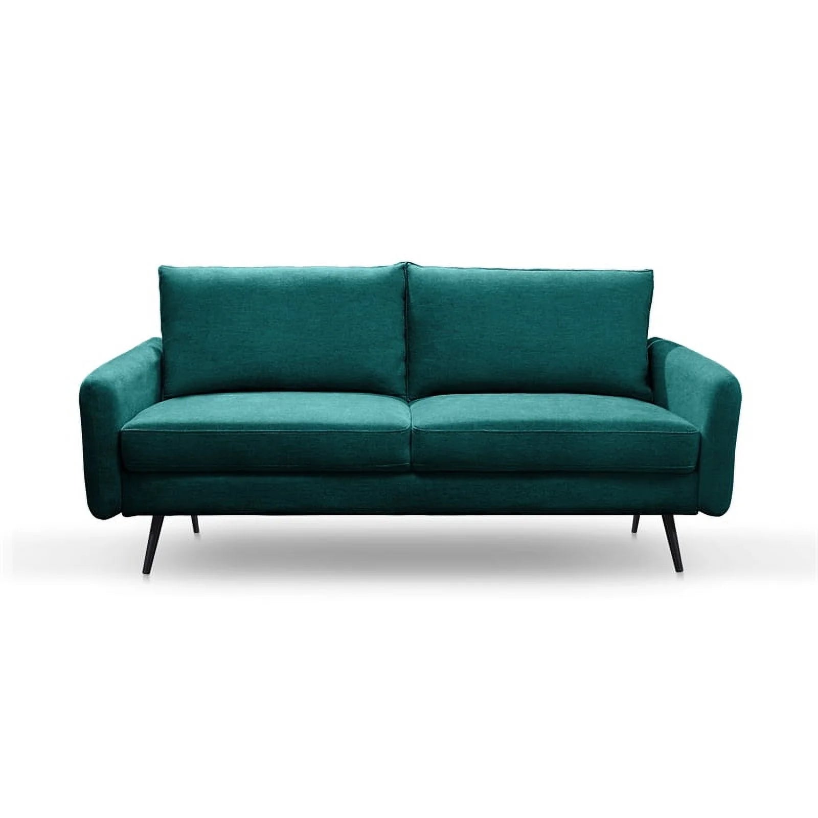 Teal Blue Fabric Sofa N8905