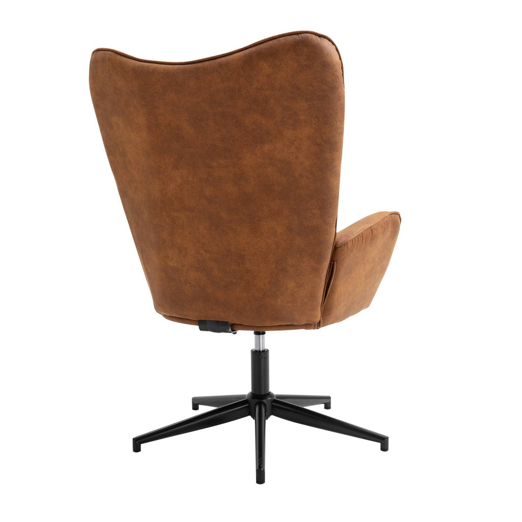 Dark Green Leisure Chair with Round Arm C694930