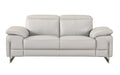 Italian Leather Loveseat B599