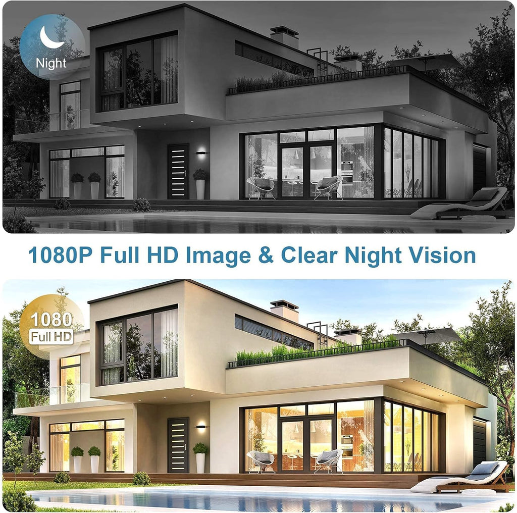 Outdoor 1080P WiFi Battery Powered Security Camera L23329