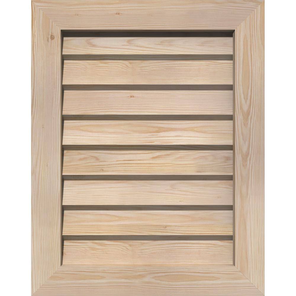 16x22W x 36x22H Vertical Gable Vent F466