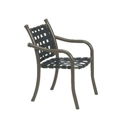 Stacking Patio Dining Chair, Graphite Vinyl D69777