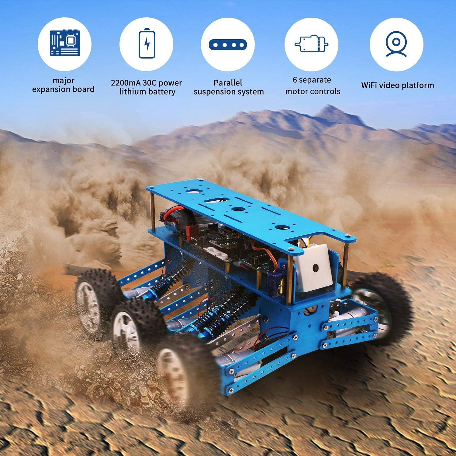 6WD UNO R3 Smart Robot Kit P931481