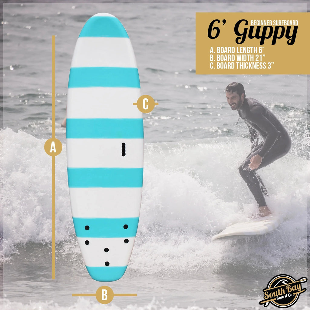 6' Guppy Surfboard X6964