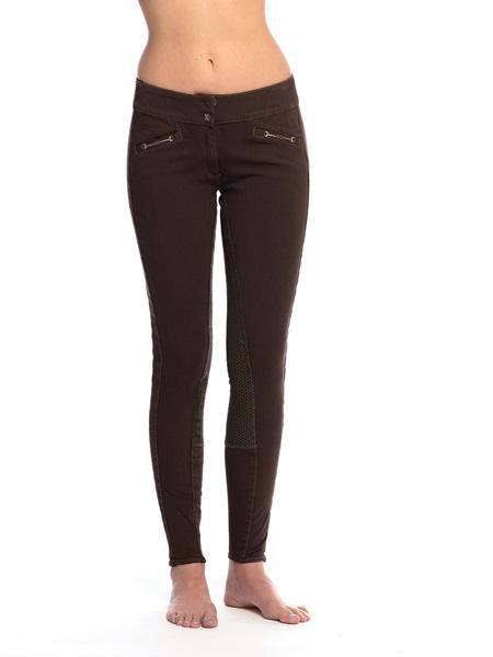 Grey Onyx Full Seat Breeches N761