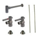 Satin Nickel Sink Trim Kit with P-Trap A725