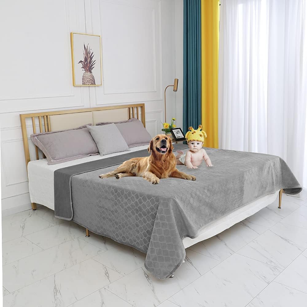 Waterproof Dog Blanket Bed Cover Crystal Velvet Plush Pet Blanket A9259