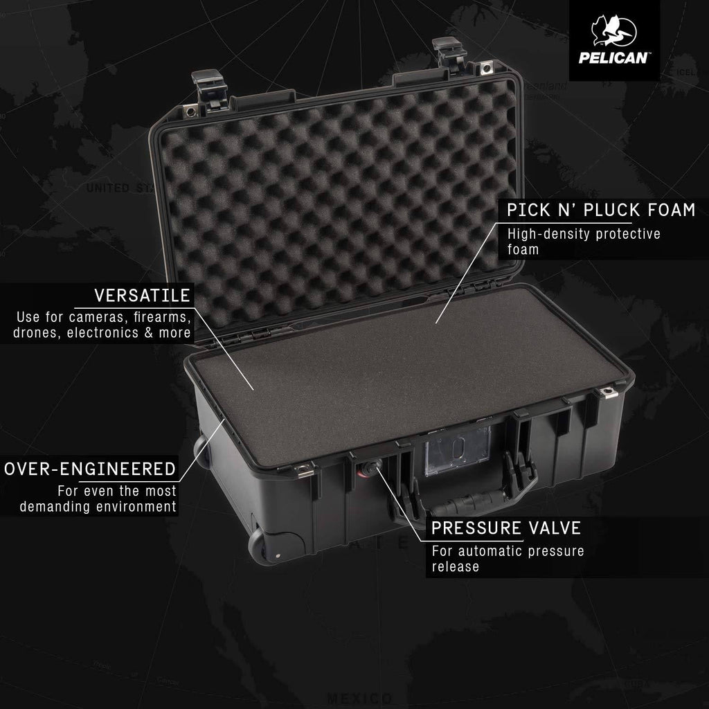 Black Pelican Air Case with Foam E700