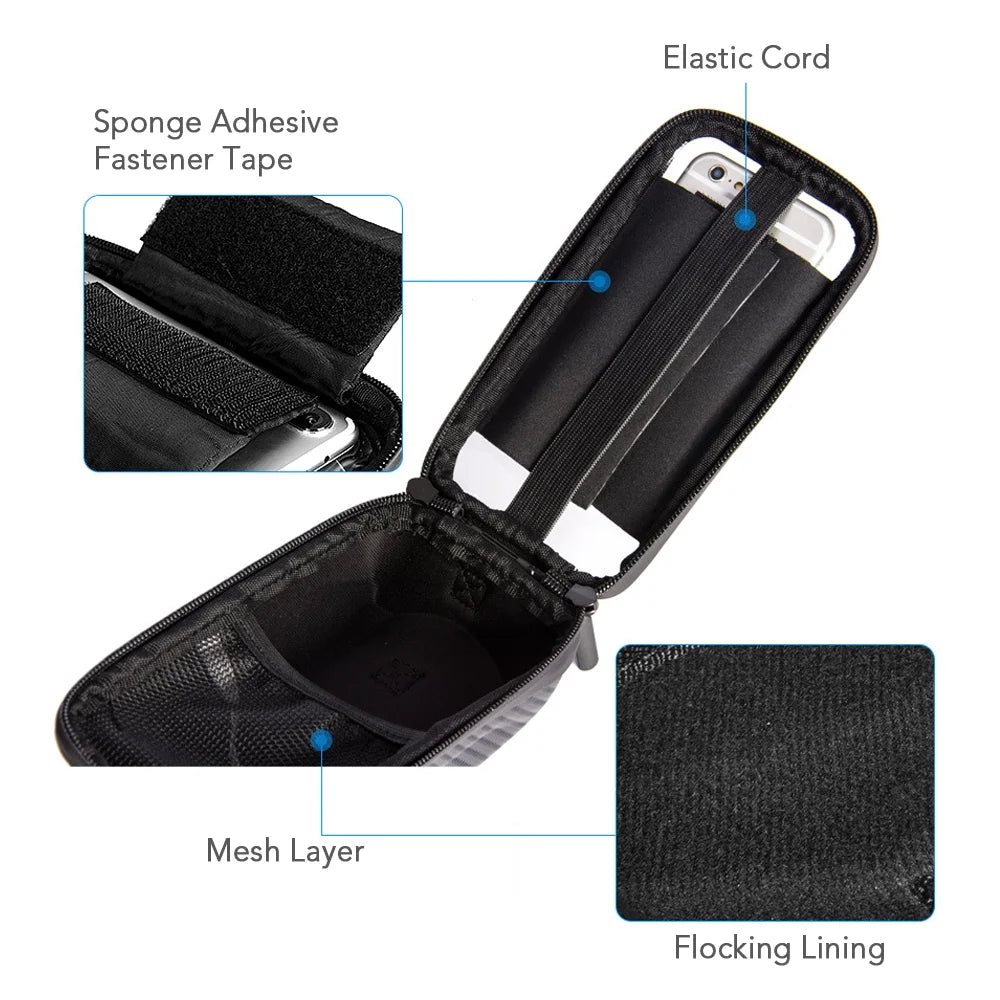 Bike Frame Bag with Touchscreen Phone Case C508