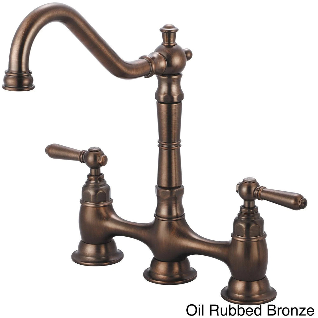 Two-Handle Bridge Kitchen Faucet V648713