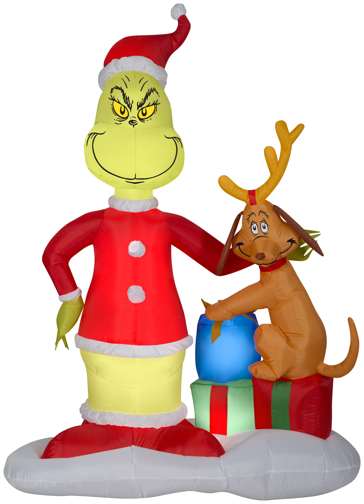 6 ft Tall Christmas Inflatable Scene R1836