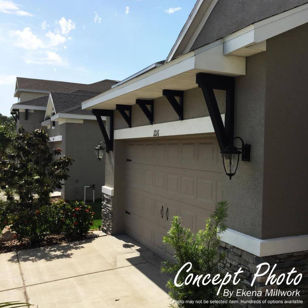 Douglas Fir Smooth Bracket W19860