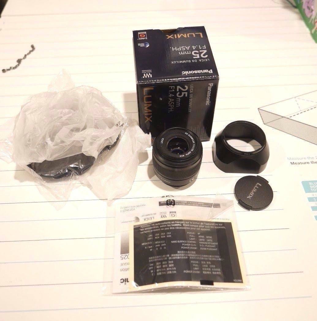 25mm F/1.4 Lens for Micro Four Thirds X2552