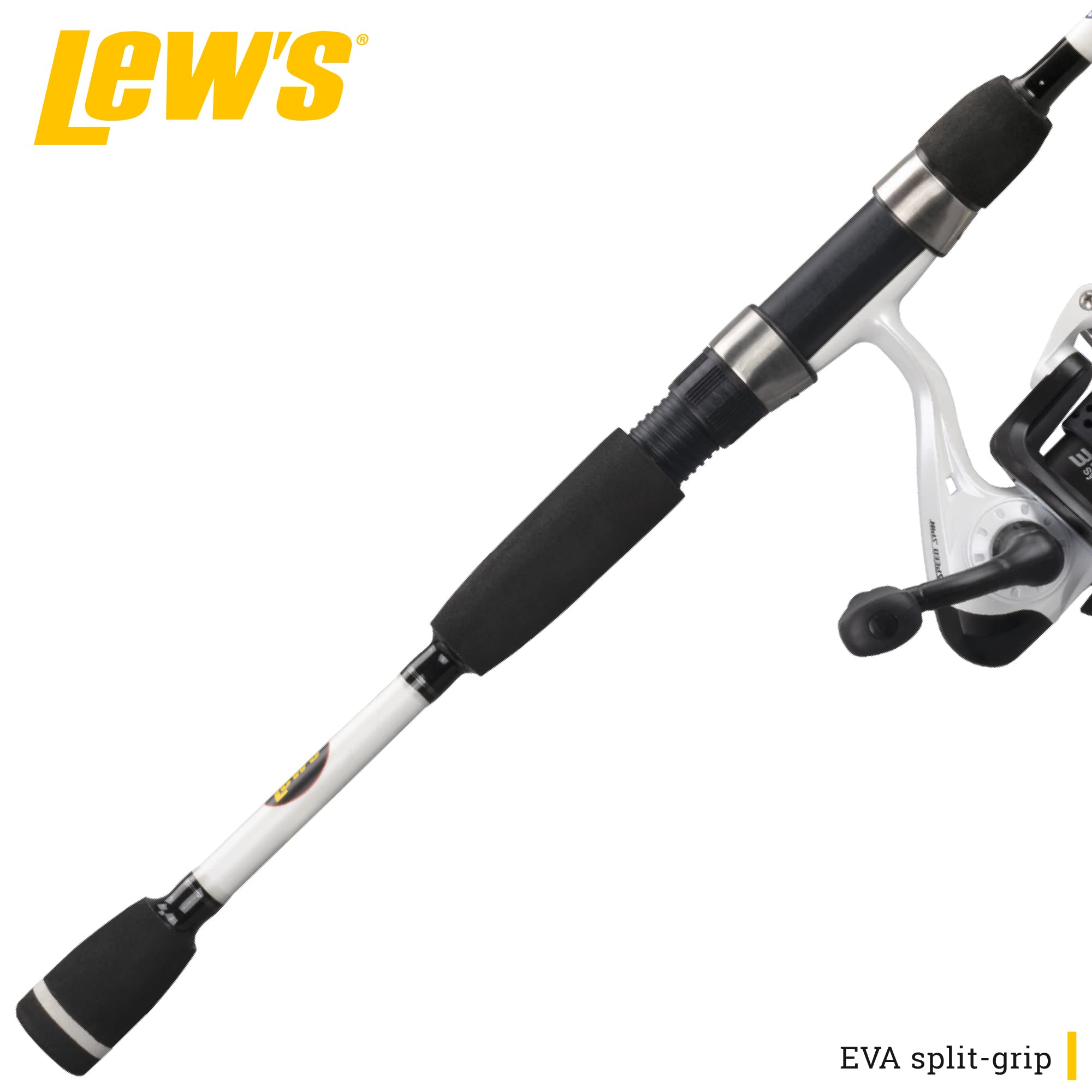 Spinning Reel and Fishing Rod Combo, 5-Foot 6-Inch Rod, Size 100 Reel J850134