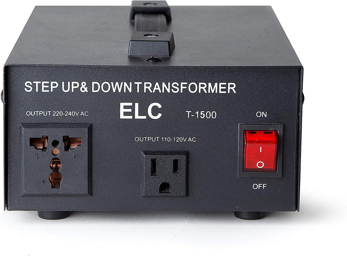 3000-Watt Voltage Converter Transformer 110V/220V with Circuit Breaker Protection L80404