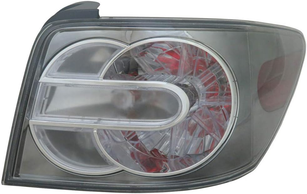 Passenger Side Tail Light Assembly for Mazda CX-7 2007 2008 2009 N77616