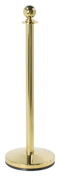 Brass Stanchion Post with 4-Way Adapter I86120