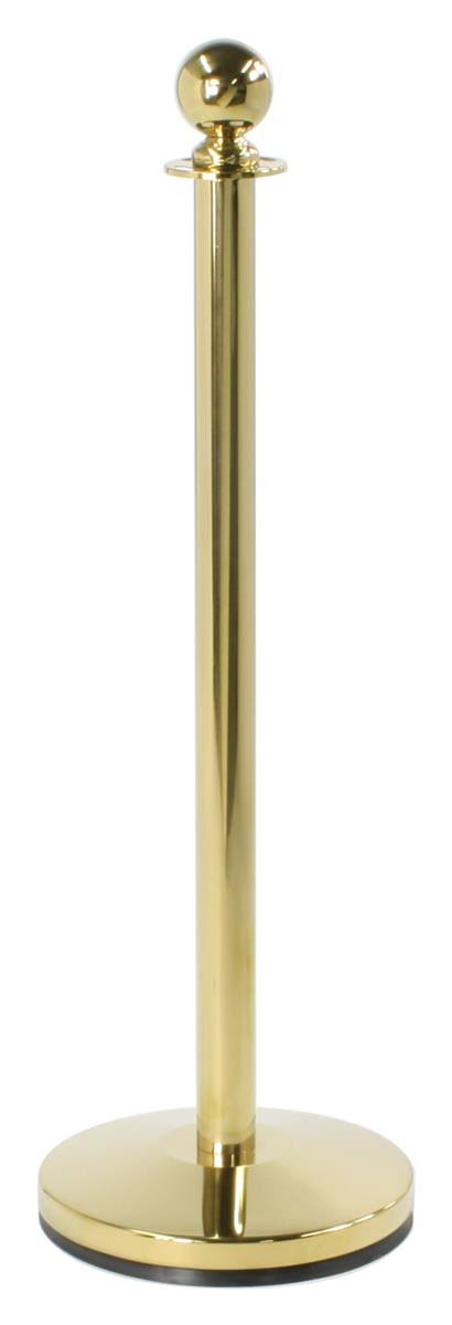 Brass Stanchion Post with 4-Way Adapter I86120