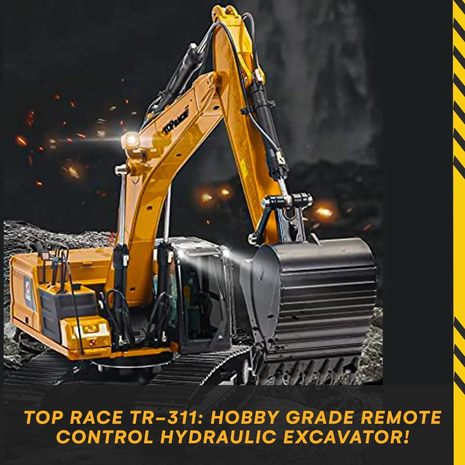 1:14 Scale RC Hydraulic Excavator Z2740