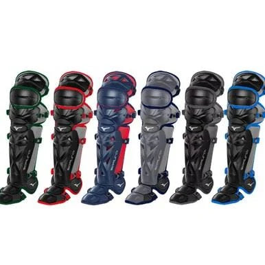 Navy Red 14.5 inch Youth Shin Guards Z388506