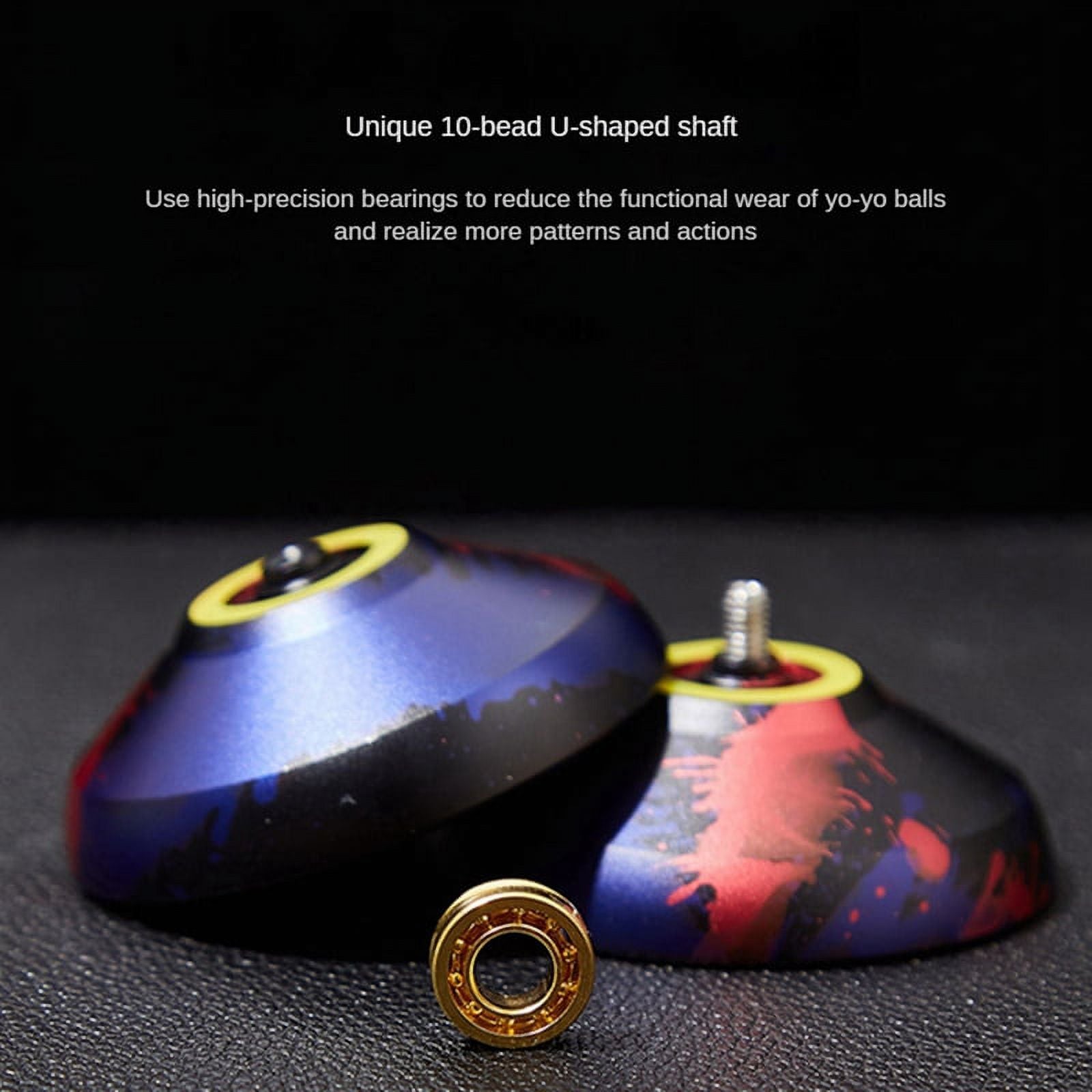 Aluminum Beginner Yoyo with 10 Yo Yo Strings O997446