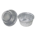 Aluminum Round Containers, 3 1/4x22 Dia, Silver, 1000/Carton D844