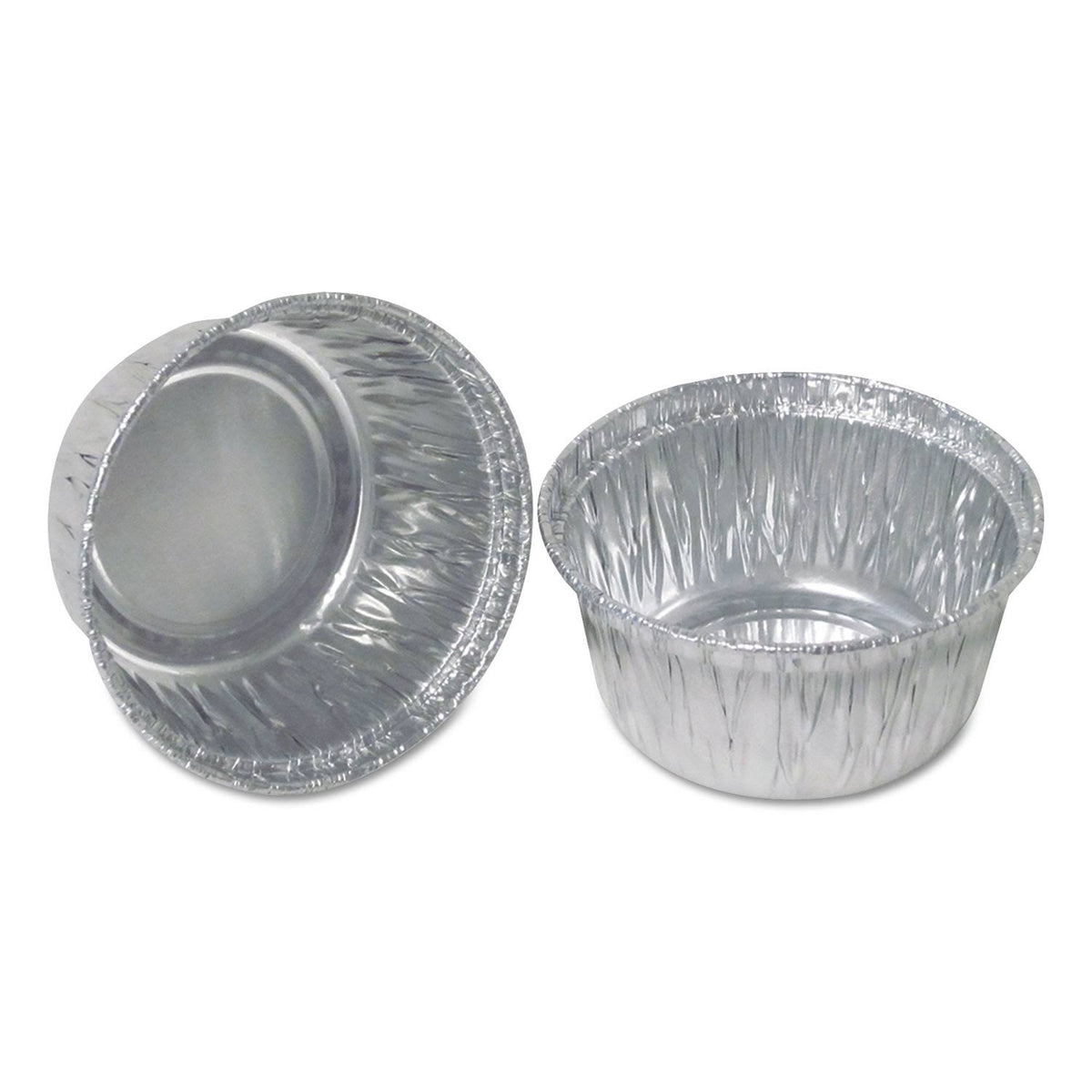 Aluminum Round Containers, 3 1/4x22 Dia, Silver, 1000/Carton D844