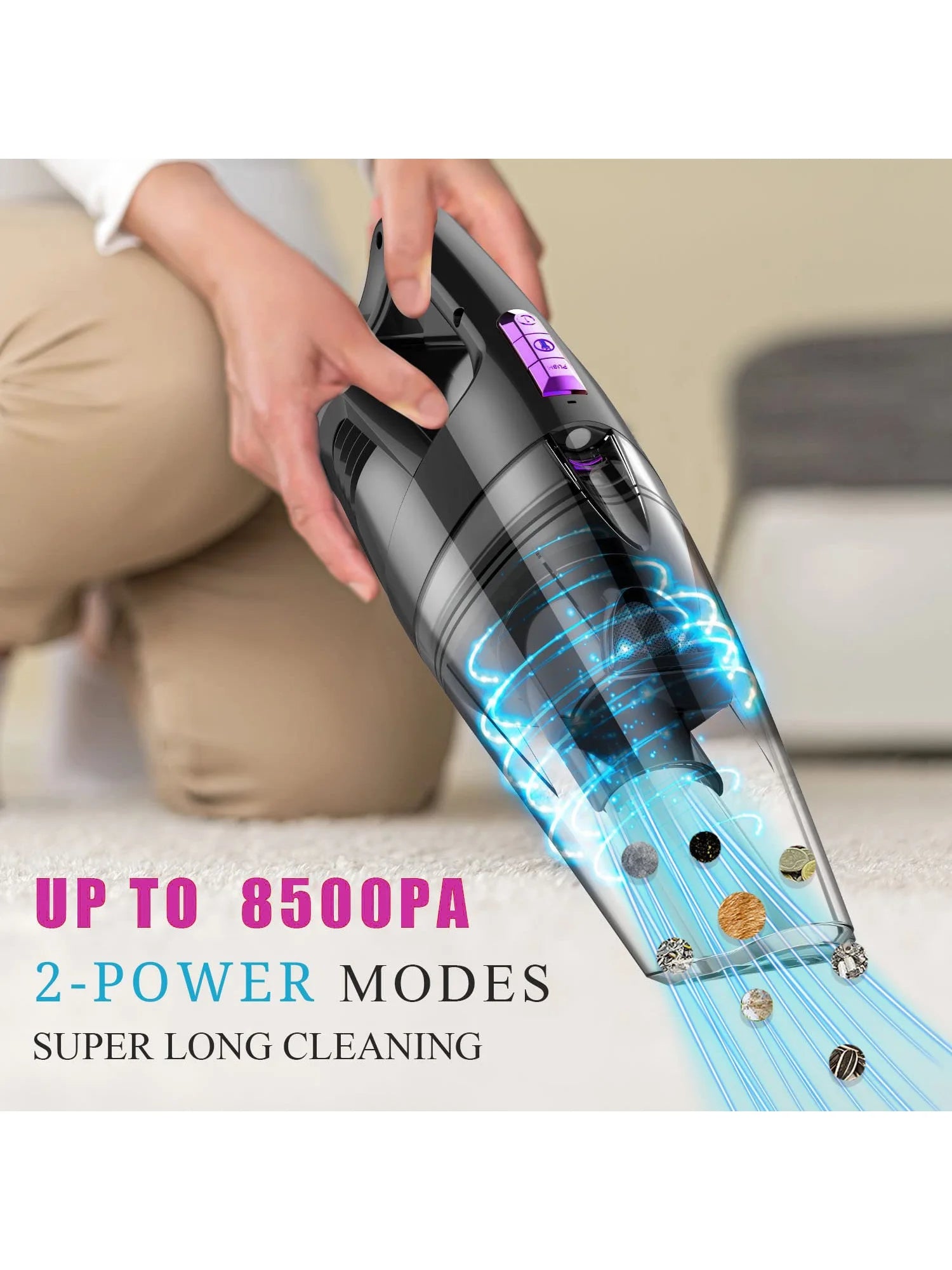Cordless Handed Mini Vacuum Cleaner 8500 PA K266