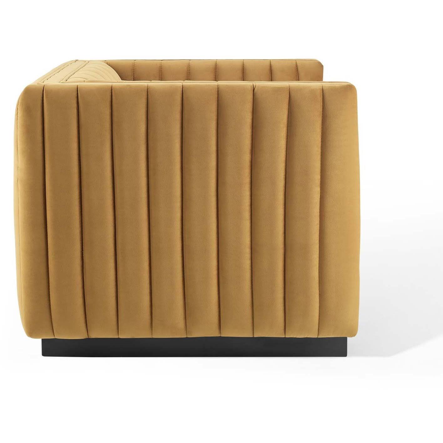 Emerald Performance Velvet Accent Armchair P67177