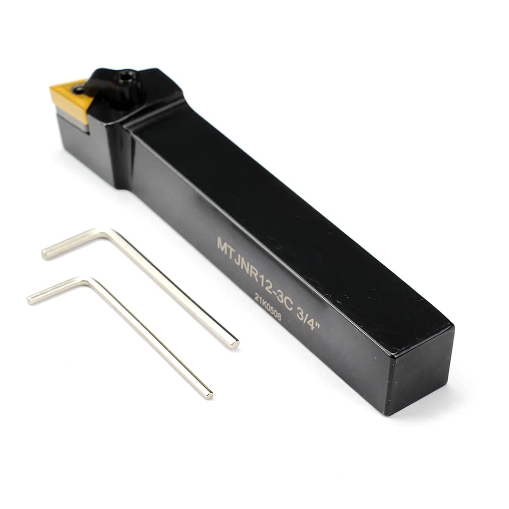 Lathe Turning Tool Holder with TNMG332 Insert, 93 Degree, Pack of 2 K832
