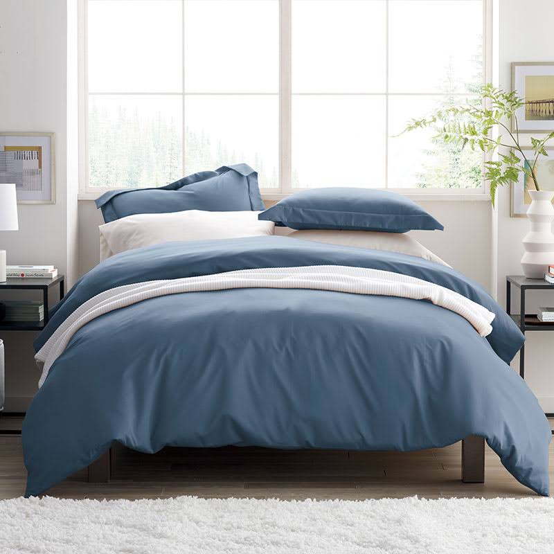 Ivory Queen Supima Cotton Sateen Duvet Cover M202651