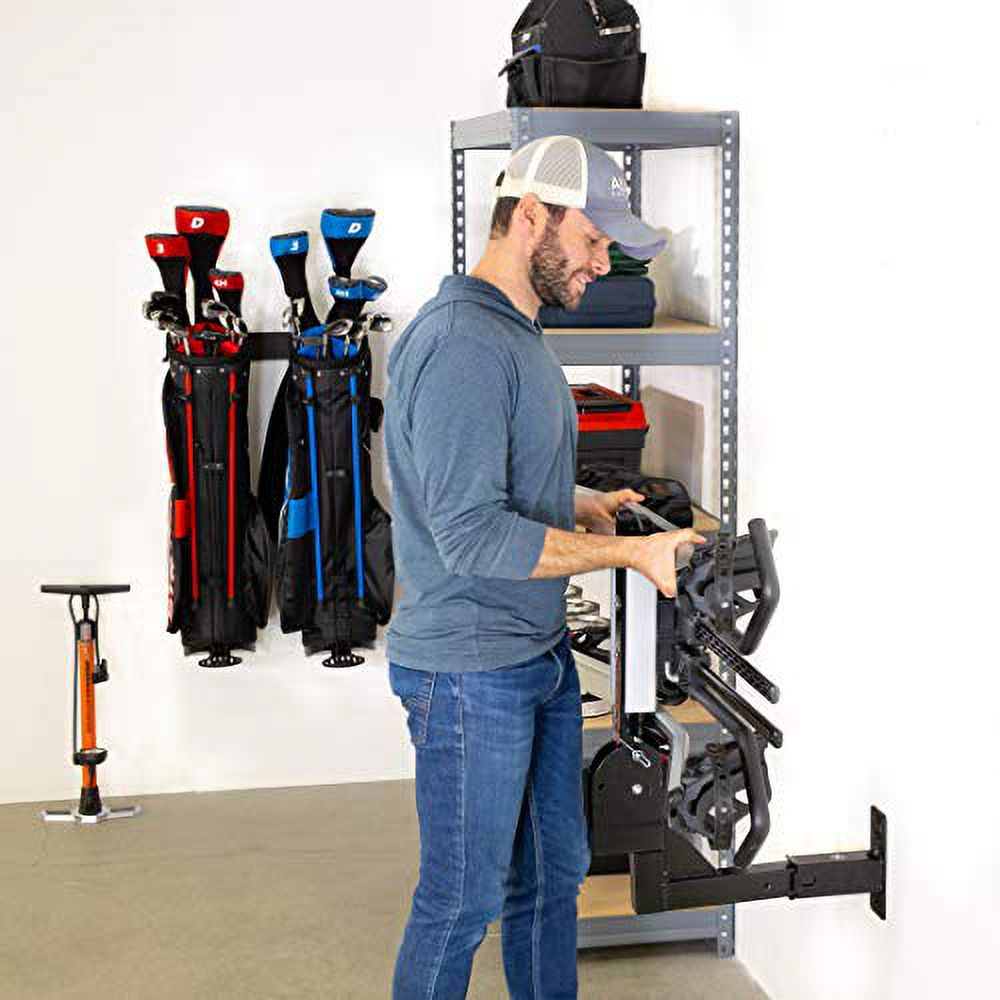 Hitch Wall Mount Bike and Cargo Rack Garage Organizer, 2 inch M314