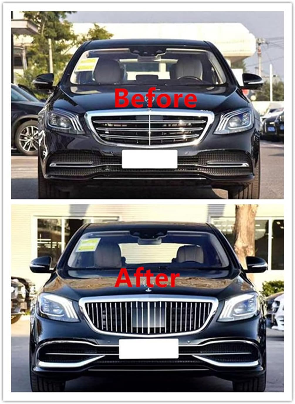 Front Grille Assembly for Mercedes Benz S Class R607